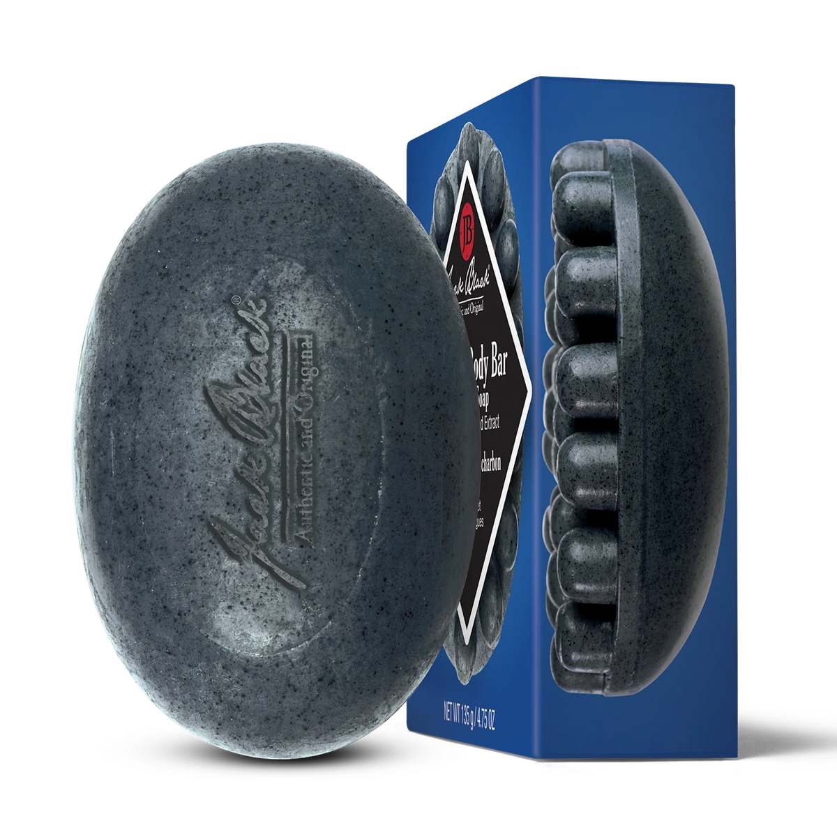Charcoal Body Bar Massaging Soap